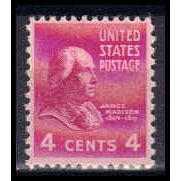 808 4c James Madison Fine MNH B0029