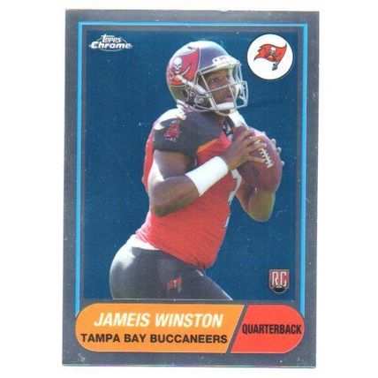 TOPPS CHROME BLUE JAMEIS WINSTON ROOKIE