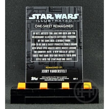 Topps Star Wars Illustrated A New Hope – Movie Posters Set – Complete (9 cards)
