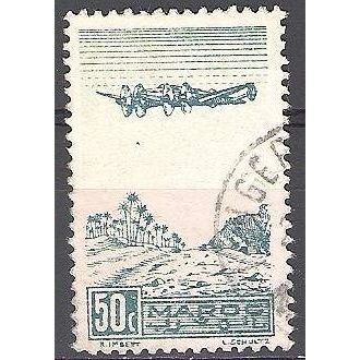 Maroc 1944 Michel 207 O Cote (2005) 0.40 € Avion Cachet rond