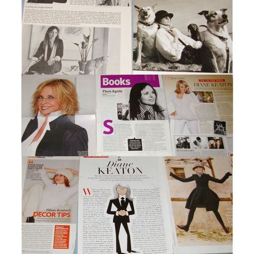 DIANE KEATON 97x Clippings 1977-to-recent