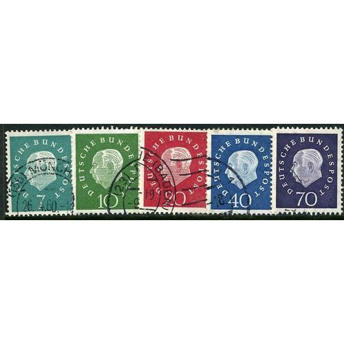 1959 Michel 302/306 - #2 fine used (o)