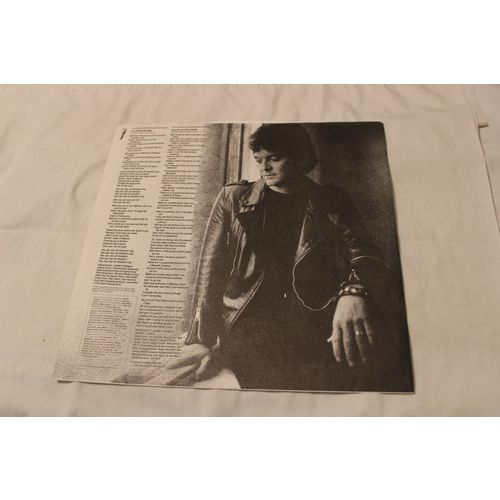 Rodney Crowell Gold Stamp Promo LP with Original Record Sleeve-STREET LANGUAGE