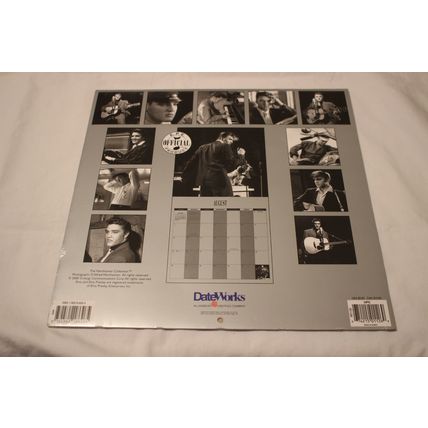 2001 Elvis Presley SIXTEEN MONTH CALENDAR MOSTLY SEALED