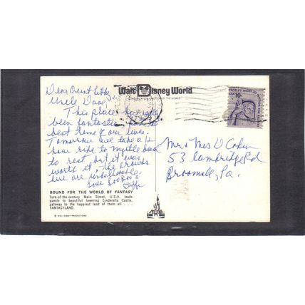 Used Postcard 1617 10c Justice CV02743