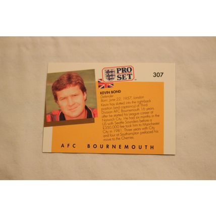 Kevin Bond 1990/91 Pro Set NO. 307