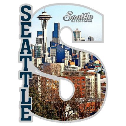Seattle Washington Capitol S Fridge Magnet