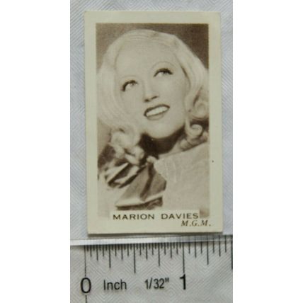 1936 Fucchino's Cinema Stars No. 14 Marion Davies