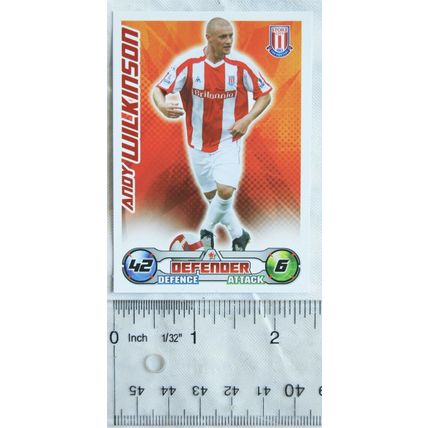 2008/09 Topps Match Attax Trading Card - Andy Wilkinson, Stoke City