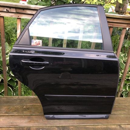 Volvo S40 Passenger Rear Complete Door + Panel + Window Plug And Play 019 Black