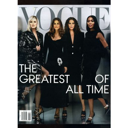 VOGUE USA-SEPTEMBER 2023-LINDA-CINDY-CHRISTY-NAOMI-THE ICONIC SUPERS-BRAND NEW