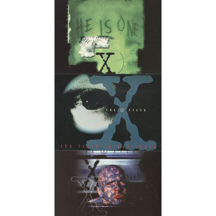 The X Files TV Show Humbug Episode He Is One 3x Official Postcard s