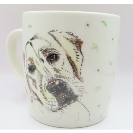 Golden Labrador Dog Mug Fine China 9.5 CM Gift Drink Beverage Ceramic Home Decor
