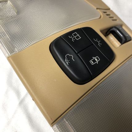 97-03 Mercedes E320 CLK320 Front Overhead Reading Dome Light Lamp Java