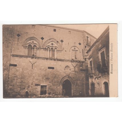 Palazzo Montalto Syracuse Postcard Italy