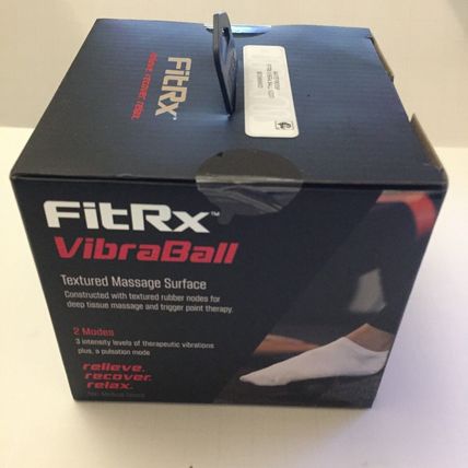NEW FitRx Vibraball Rechargeable Vibrating Massage Roller
