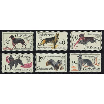 Czechoslovakia Dogs Canine Events 6v 1965 MNH SG#1493-1498 MI#1542-1547