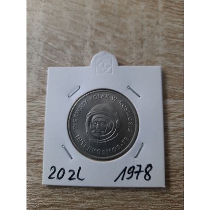 20 Zloty 1978 Kosmos Münze