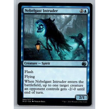 MTG Card Nebelgast Intruder Spirit Creature Adventures in the Forgotten Real #64