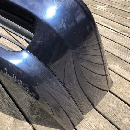 Volvo S70 V70 417 Blue Front Bumper W/ Support Bar