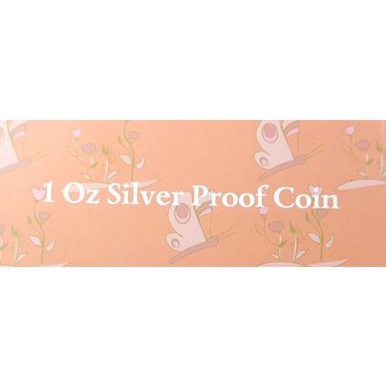 1 Oz Silver Collectible JVP Investment Proof Coin Cat & Dog Mintage Of Only 2000