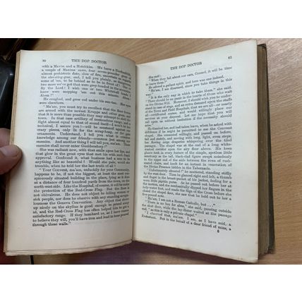 1910 RICHARD DEHAN "THE DOP DOCTOR" 1ST EDITION FICTION HEINEMANN HB BOOK (P4)