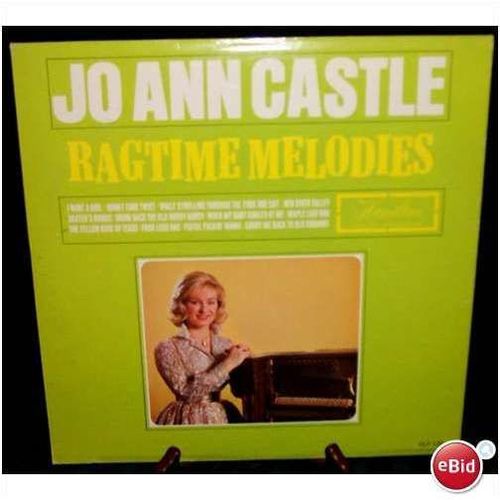 Hamilton mono LP #HLP-126 - Jo Ann Castle - "Ragtime Melodies"
