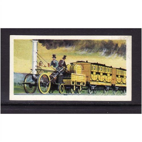 Brook Bond TRANSPORT THROUGH THE AGES No 18 Stephenson's Rocket Mint