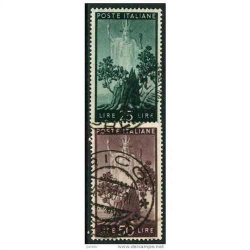 1947 Michel 701+703 - #5 fine used (o)
