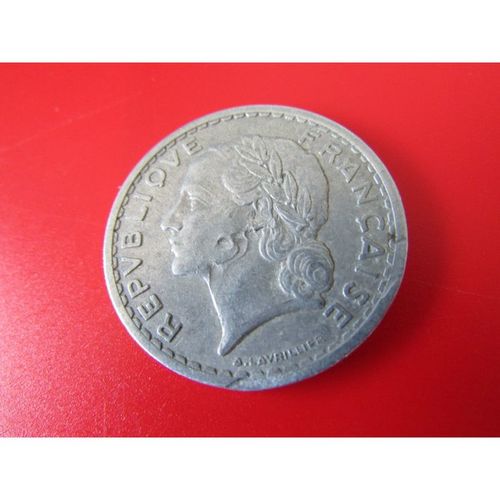1949 FRANCE FIVE FRANCS FREE POST. Q
