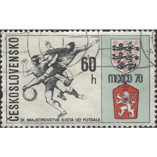 CZECHOSLOVAKIA, FOOTBALL, Mexico World Cup, white 1970, 60h