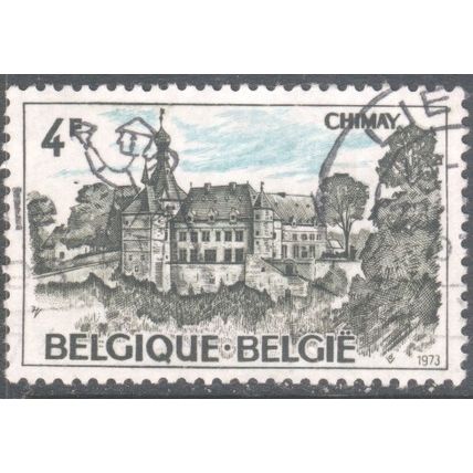 Belgium 1973 - SG2329 - 4f grey and green - Chimay Castle - used