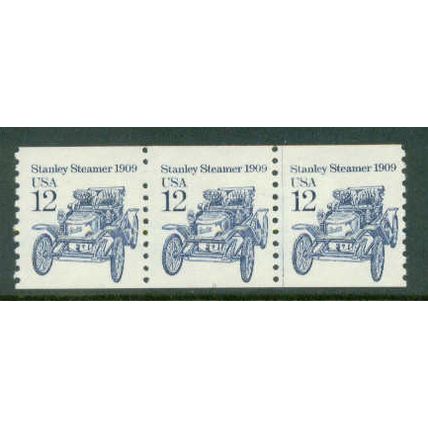 2132 12c Stanley Steamer Fine MNH Dry Gum PNC 2/3 W0374