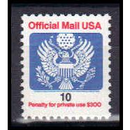 O146A 10c Eagle Very Fine MNH KA1995 (10)