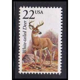 2317 22c White-Tailed Deer Fine MNH V3904