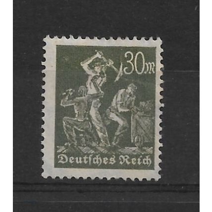 Germany.SG254 30m Miners (Olive).Mounted Mint.Nov21