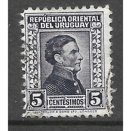 URUGUAY 1928 5c VIOLET GENERAL JOSE ARTIGAS SG 872 FINE USED
