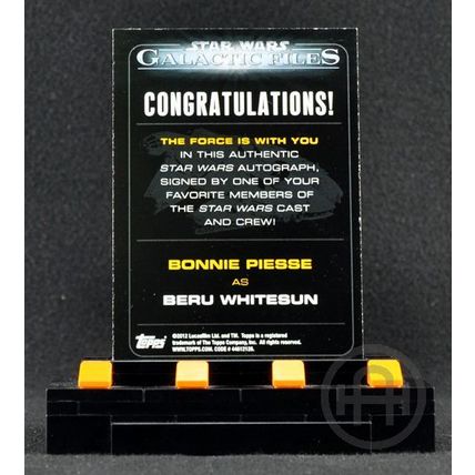 Topps Star Wars Galactic Files S1 – Autograph – Bonnie Piesse
