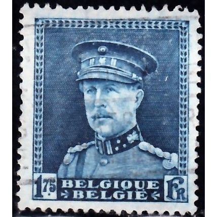 Belgium, 1931-32 1.75Fr King Albert, SG 586 (Scott #231), used