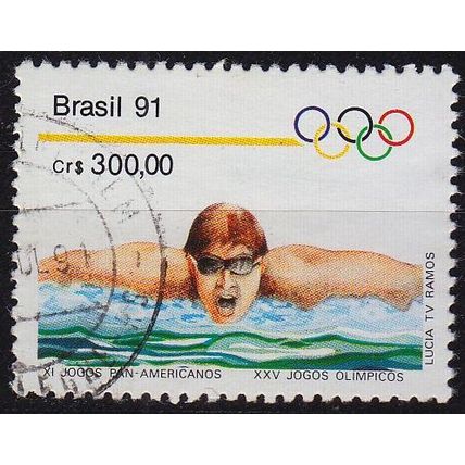 BRASILIEN BRAZIL [1991] MiNr 2406 ( O/used ) Olympiade