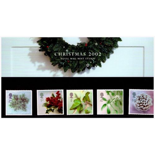 2002 Christmas Presentation Pack 341 MINT
