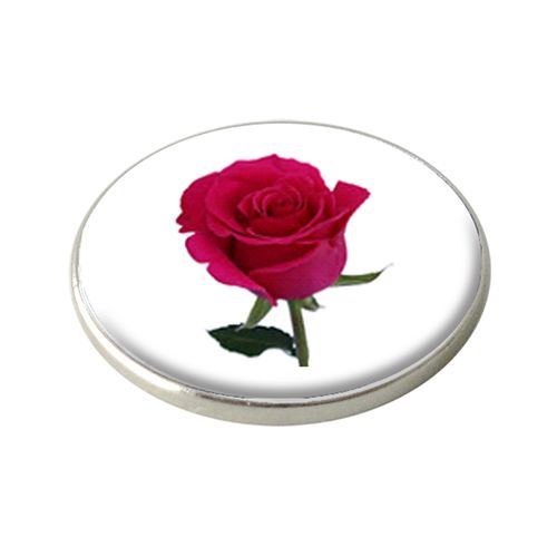 Red Rose Golf Ball Marker.