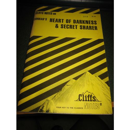 Conrad's Heart of Darkness & the Secret Sharer by Cliffs Notes Staff (1965, PB)