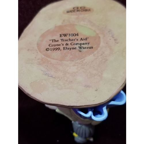 1999 Coyne’s & Company Little Street Collection “The Teacher's Aid”