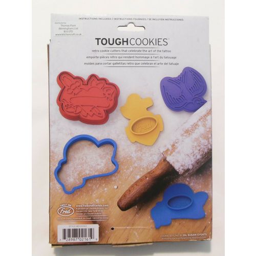 Cookie Cutters Fred Tough Cookies Stampers Tattoo Inked Design