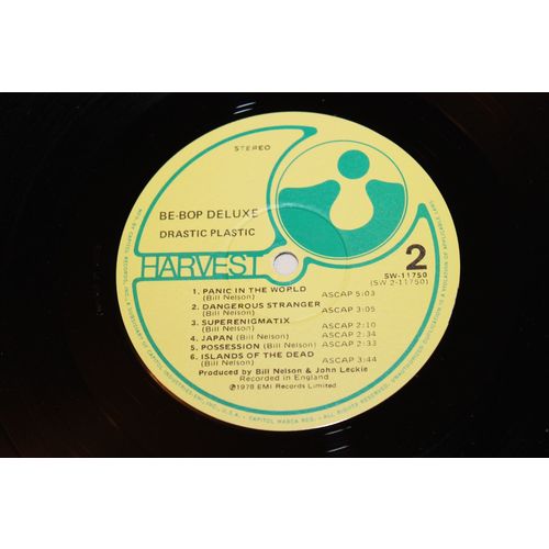 Be-Bop-Deluxe LP with Original Record Sleeve-DRASTIC PLASTIC STEREO