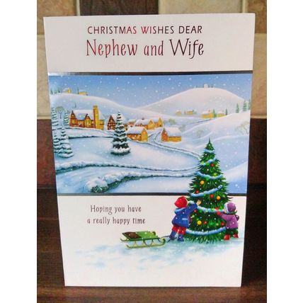 Christmas Cards - Nephew and Wife - 002