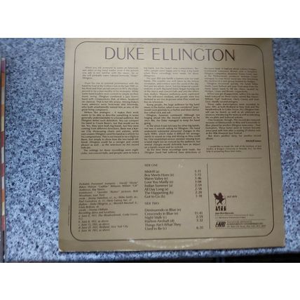Duke Ellington ‎– West Coast Tour (JAZ-2010) 1980 (LP)