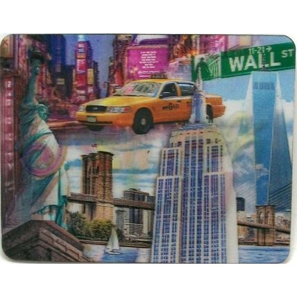 New York City Montage 3D Fridge Magnet