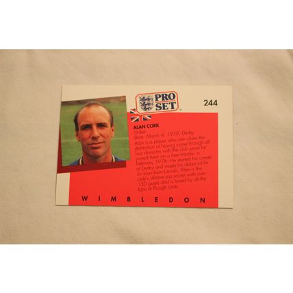 Alan Cork 1990/91 Pro Set NO. 244